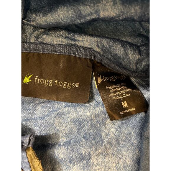 Frogg Toggs Kids Size Medium‎ Polly Wog Kids Rain Jacket Outdoors Blue NWT - Picture 3 of 8